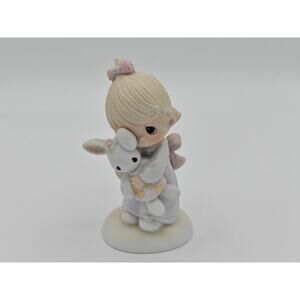 Precious Moments Jesus Loves Me Figurine E-1372/G Jonathan David 1978